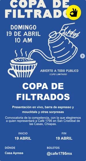 COPA DE FILTRADOS