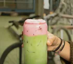 Cold foam de fresa y red velvet